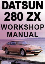 Datsun 280ZX S130 Series 1979-1983 Workshop Manuals
