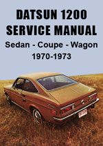 Datsun 1200 Service Manual
